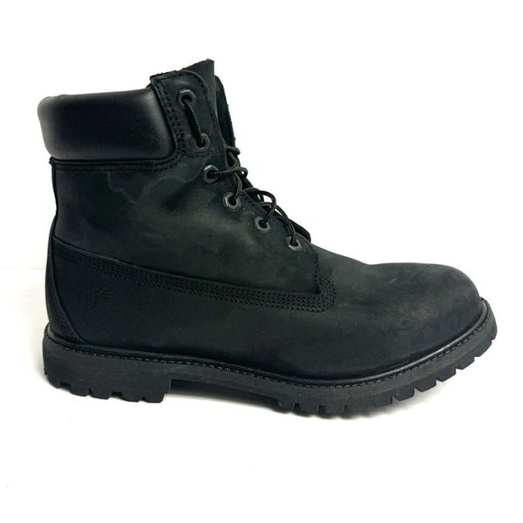 Timberland Womens Premium 6” Waterproof Boots Black Size 10W
